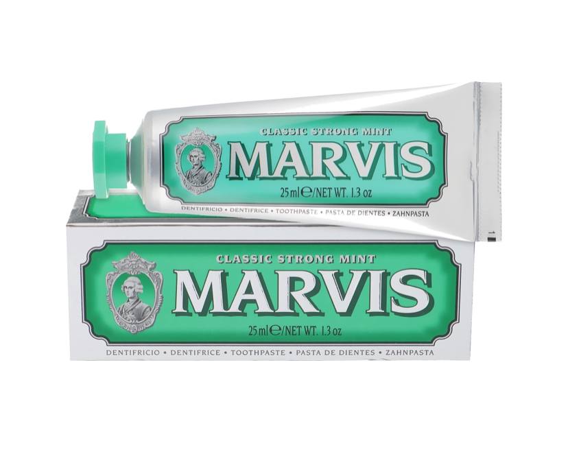 MARVIS Classic Strong Mint + Xylitol 25ml - Зубна Паста з Ксилітолом MARVIS Classic Strong Mint + Xylitol 25ml - Зубна Паста з Ксилітолом
